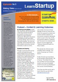 Peter Harrington writes academic entrepreneurship podcast newsletter