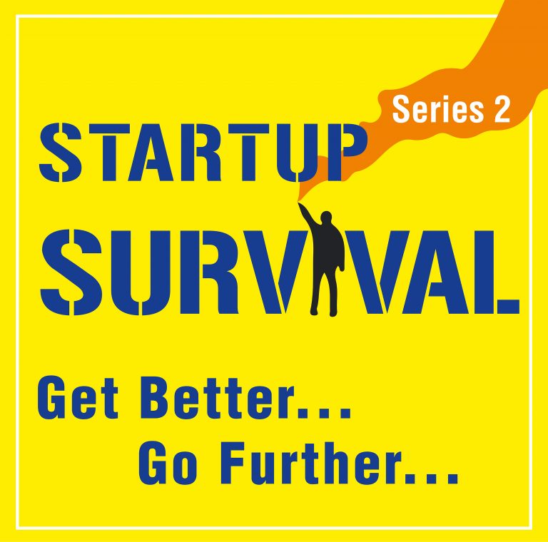 Startup Podcast Logo Get better go further